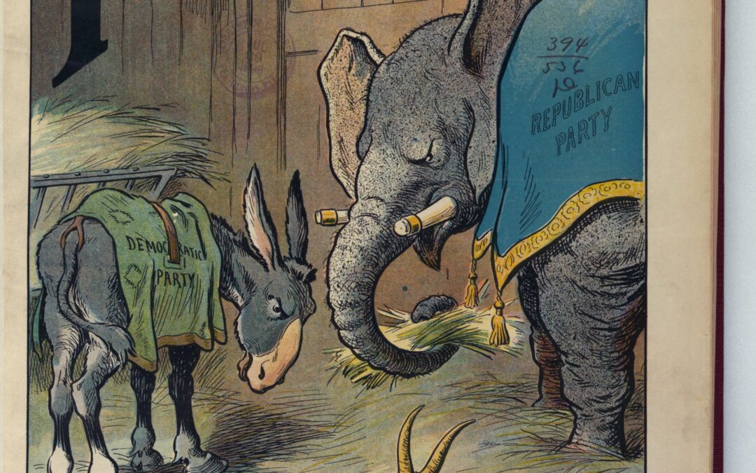#popUSA2020: l’asino e l’elefante: breve storia del bipartitismo americano